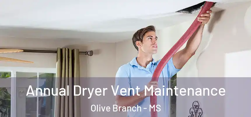  Annual Dryer Vent Maintenance Olive Branch - MS
