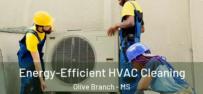  Energy-Efficient HVAC Cleaning Olive Branch - MS